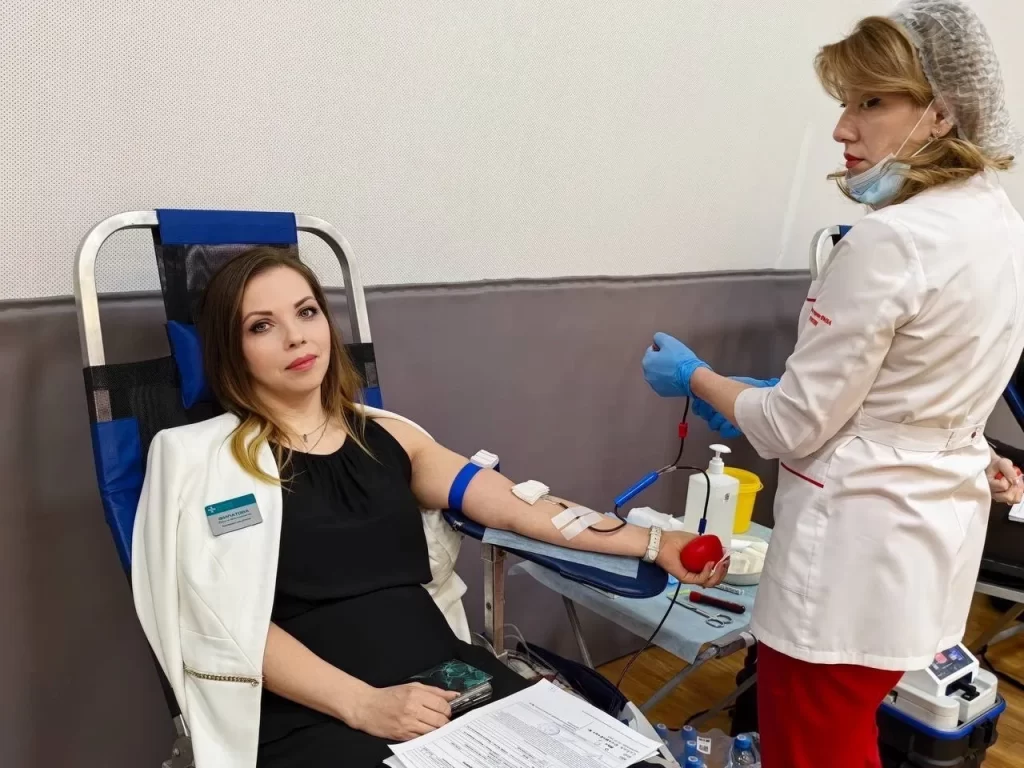 В КБ №85 ФМБА России прошла донорская акция 8 d9228b0c 222e 4977 9655 8146024ca220